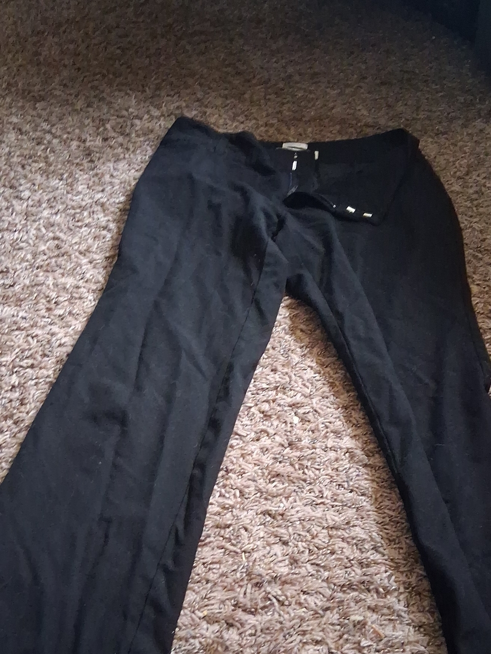 Old Navy Black Men's Dress Pants - Straight Leg